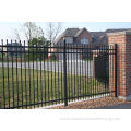 Pressed Spear Top Tubular Picket Steel Fence